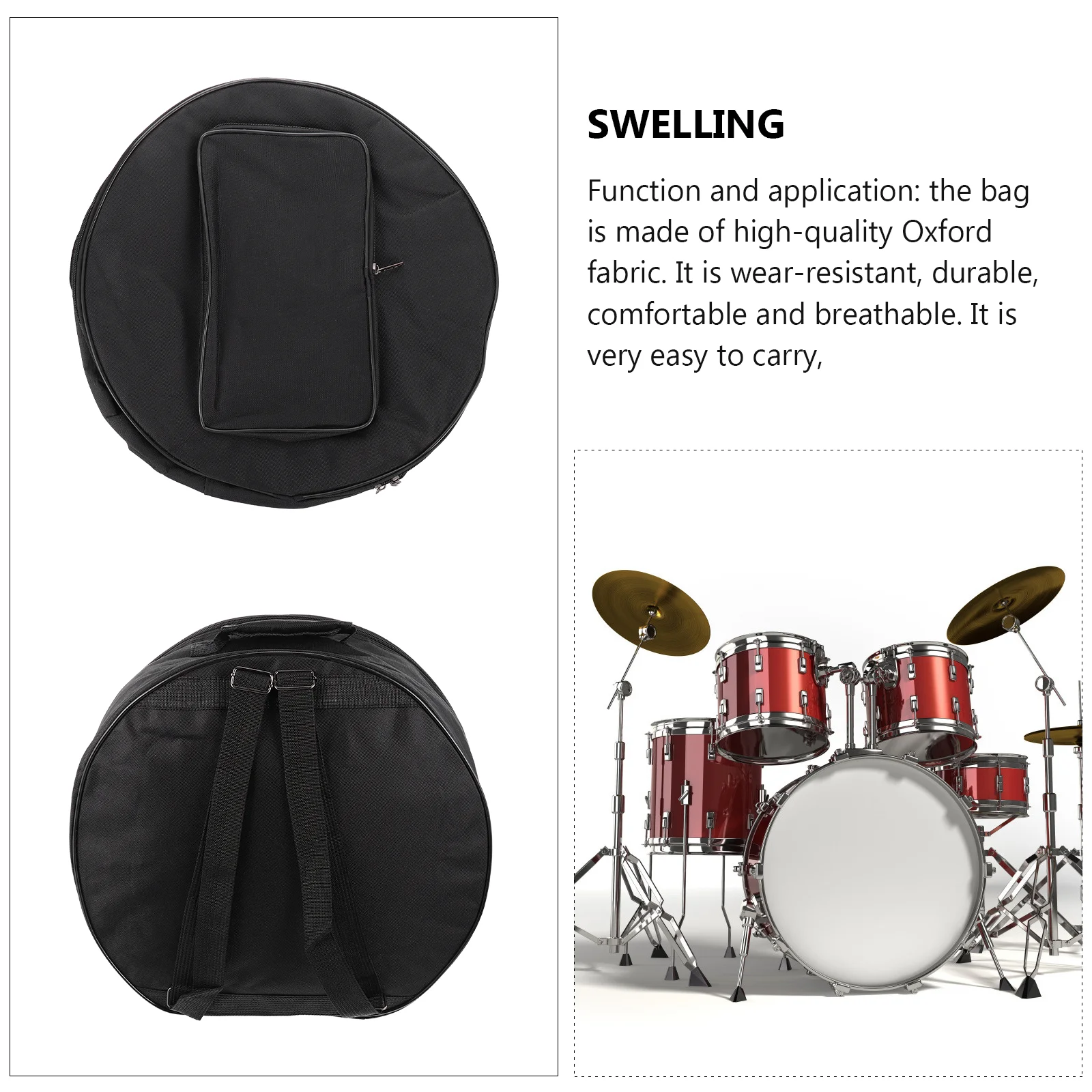 13 -14 Snare Bag Drum Case Portable Musical Instrument Percussion Instruments Accessories