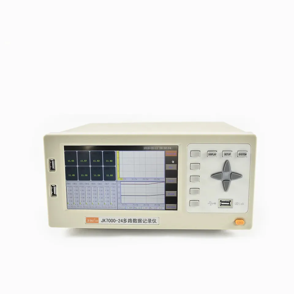 

Multichannel Thermometer JK7000-24 Temperature Humidity Data Recorder High Precision Data Logger