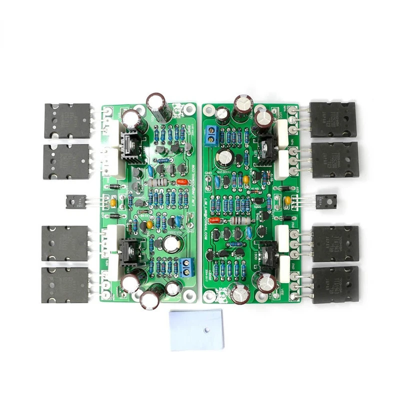 Dlhifi Peças Ljm L20 se L20se 4ohm Placa Amplificador de Áudio A1943 C5200 Estéreo Canais Duplos 350w Amplificador Kits Faça Você Mesmo Placa Terminada - Image 5