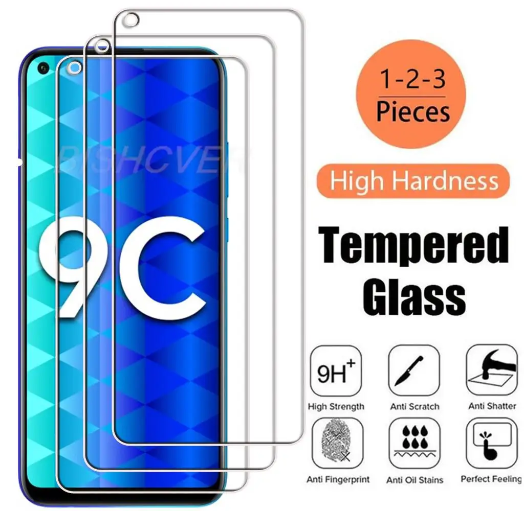 Закаленное стекло для Huawei Honor 9C 6,39 дюйма 2020 дюйма, Honor 9C 9C 9 C, AKA-L29, защитная пленка для экрана телефона, защитная пленка