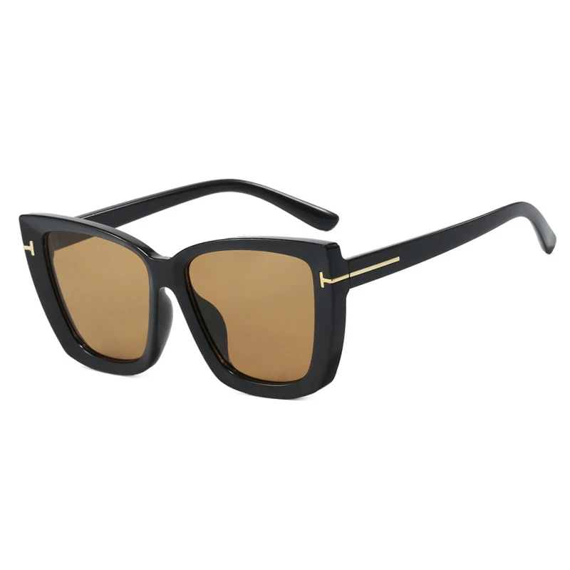 2025 ضوء فاخر عين القط مربع إطار صغير النظارات الش...