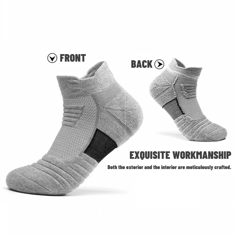 Unisex Anti-Blister Moisture Wicking Compression Socks