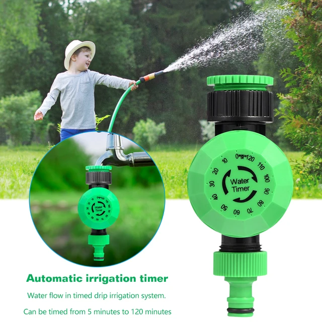 Plastic Programmable Intelligence Automatic Watering Tools Garden Irrigation System Mechanical Timer Controller 5