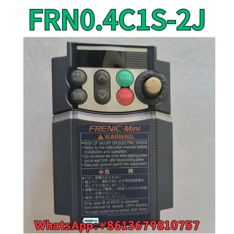 

Used Frequency converter FRN0.4C1S-2J test OK Fast Shipping