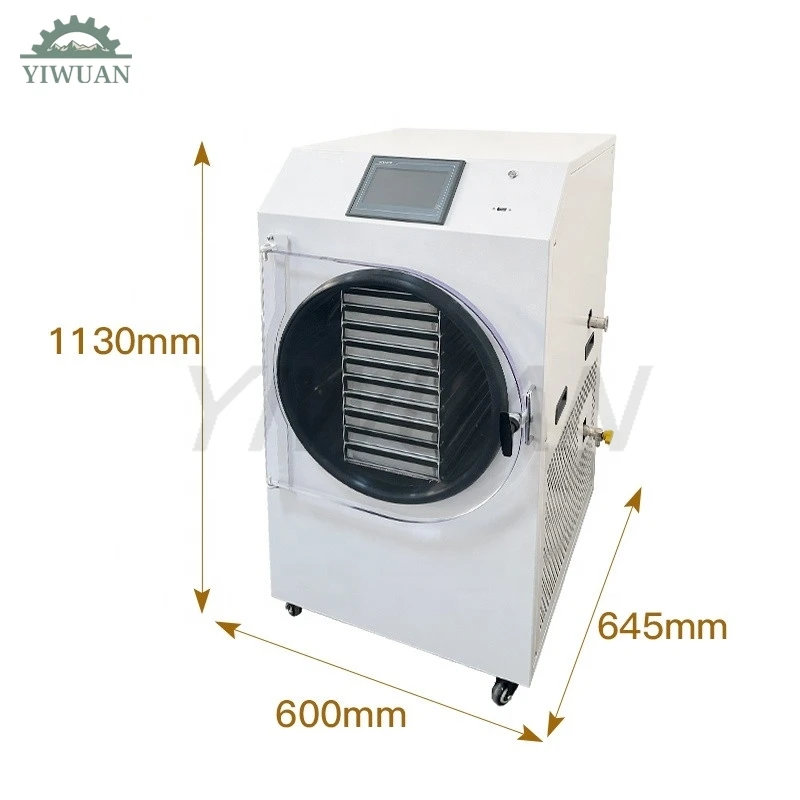 Lower Price hfd-9 Tray Space 0.9m2 Coffee Meat Milk Large Lyophilizer Freeze Dryer Machine For Sale