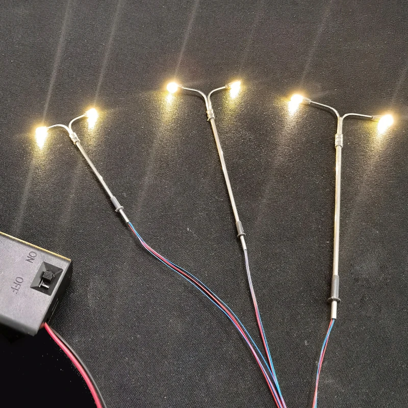HO Scale LYM20 5pcs Model Railway 187 Warm White LED