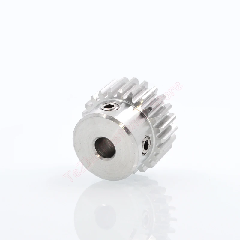 1pc 12T-25T 2M 304 Stainless Steel Spur Gear with Step 2 Module 12 13 14 15 16 17 18 20 21 22 23 24 25 Teeth Motor Gears