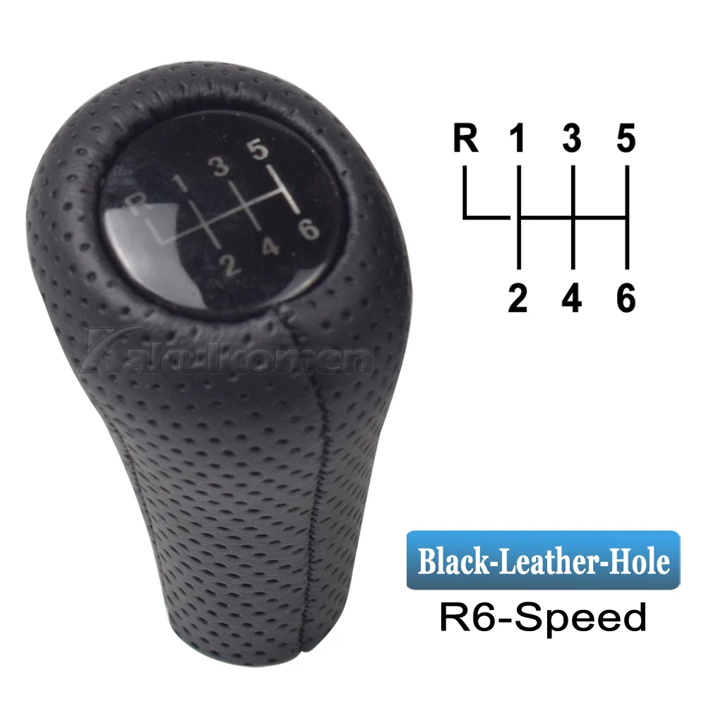 BMW Schaltknauf Leder - Für 3er 5er Serie E90 E60 F30 Etc.