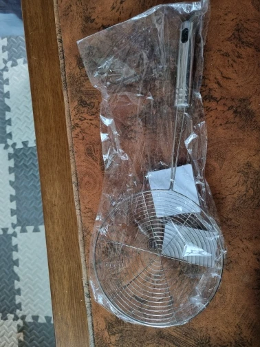 3 Size Set Stainless Steel Colander Household Noodle Dumpling Hot Pot Filter Screen Pearl Line Drain Large Fried Strainer photo review