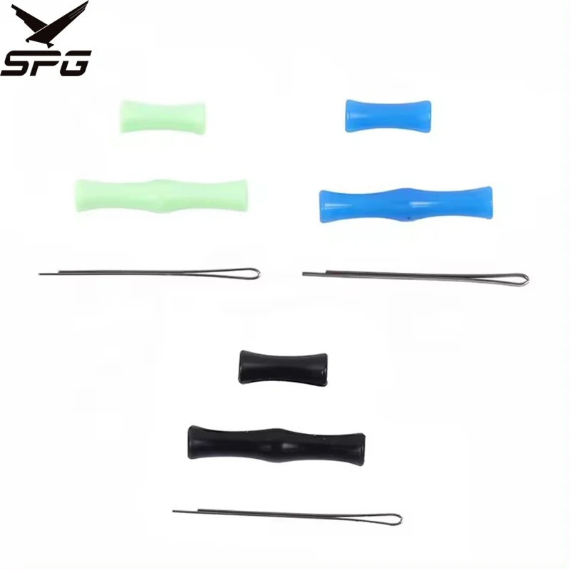 

SPG Archery Finger Guard Saver Soft Silicone Traditional Recurve Bow Hunting Bowstring Arrow Rest Nock Protective Gear Set
