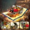889PCS Magic Train Building Blocks Classic Movie Train Scene MOC Model Bricks Set Desktop Decoration Kids DIY Toys Birthday Gift 2