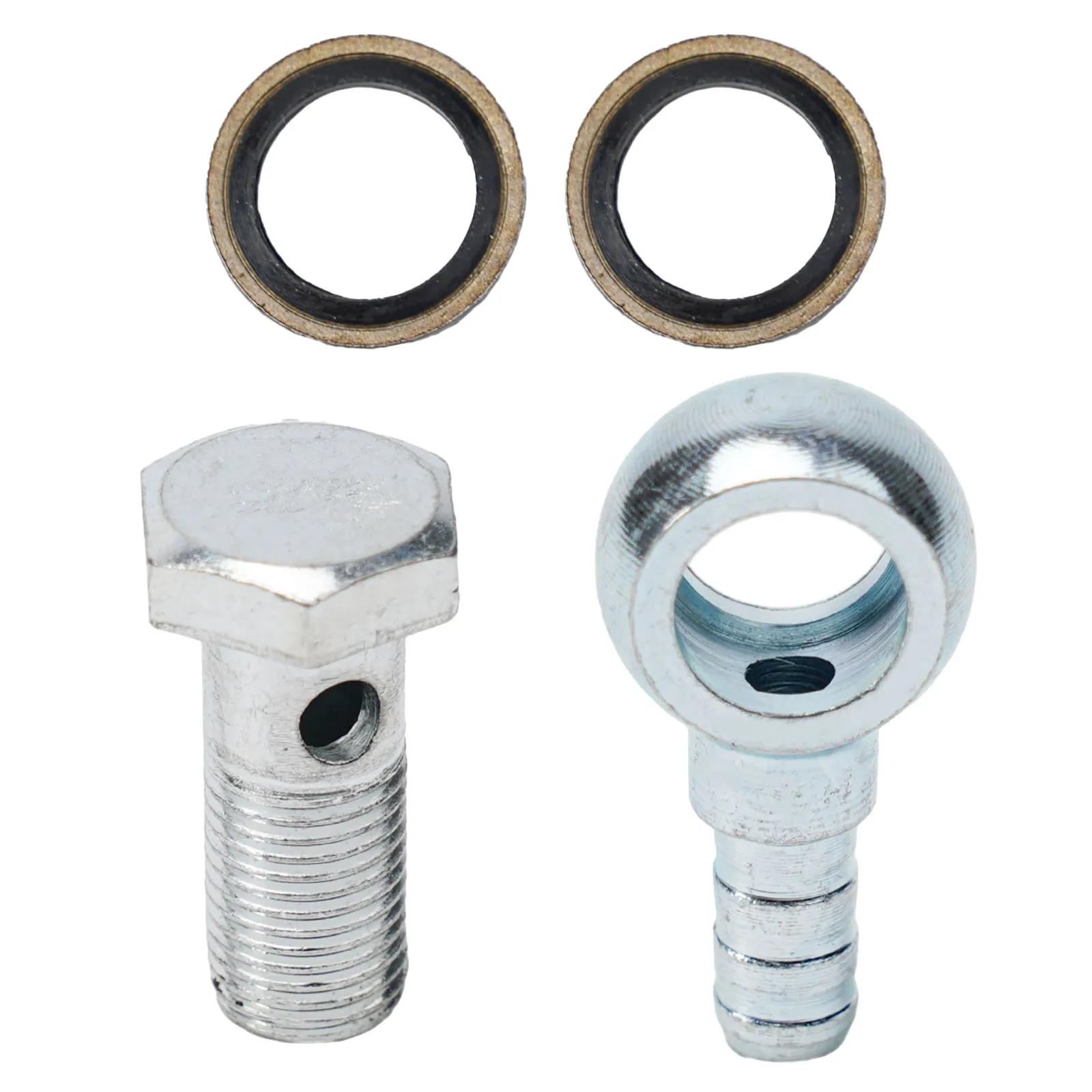 구경 오토바이 수정 오일 냉각 시스템용 볼 헤드 어댑터, M6/M8, M12x1.25mm 피팅 플러그 오토바이 부품