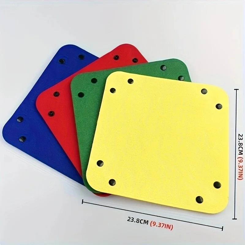 4 Colors Jigsaw Puzzle Disk Set 500 1000 1500 Pieces Portable Multifunctional Plates Set Storage Partition Tray Adults storage box