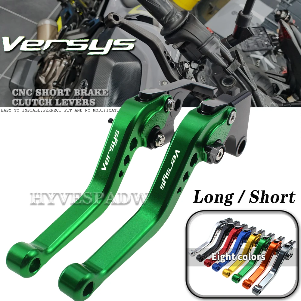 

Motorcycle Adjustable Handles Lever Long / Short Brake Clutch Levers For Kawasaki VERSYS 650 (650cc) 2015-2019