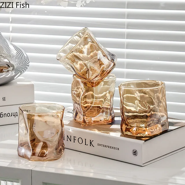 Könnyű Luxusüveg Tea Szett Családi Party Tejlé Ital Dekanter Spirit Csésze Vízforraló Csaptelep Otthoni Ivószekrény - Image 4