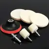 8Pcs/Set 4 OZ Cerium Oxide Powder Watch Glass Screen Windows Polishing Kit Cleaning Scratch Removal Polishing Backing Pad 5