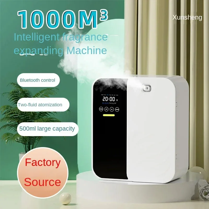 Wall Mounted Aroma Diffuser500ML Commercial Hotel Fragrance Machine Bar KTV Automatic Waterless Essential Oil Nebulizer Diffuser