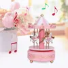 Birthday Gift Merry‑‑Round Music Box MerryGoRound Music Box Carousel Gift Christmas Wedding Birthday Gift Decor Music Box 4
