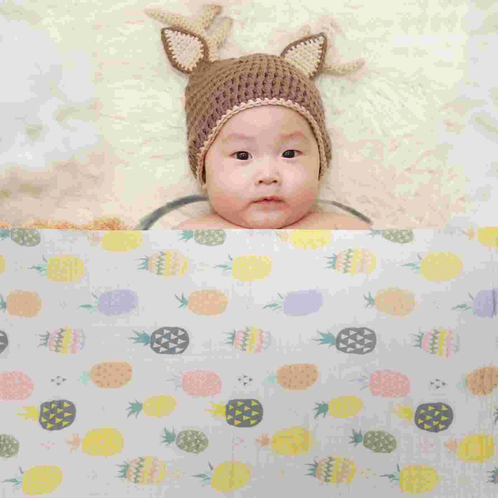 Toddler Receiving Blanket Infant Blanket Decorative Swaddle Blanket Baby Girl Blanket