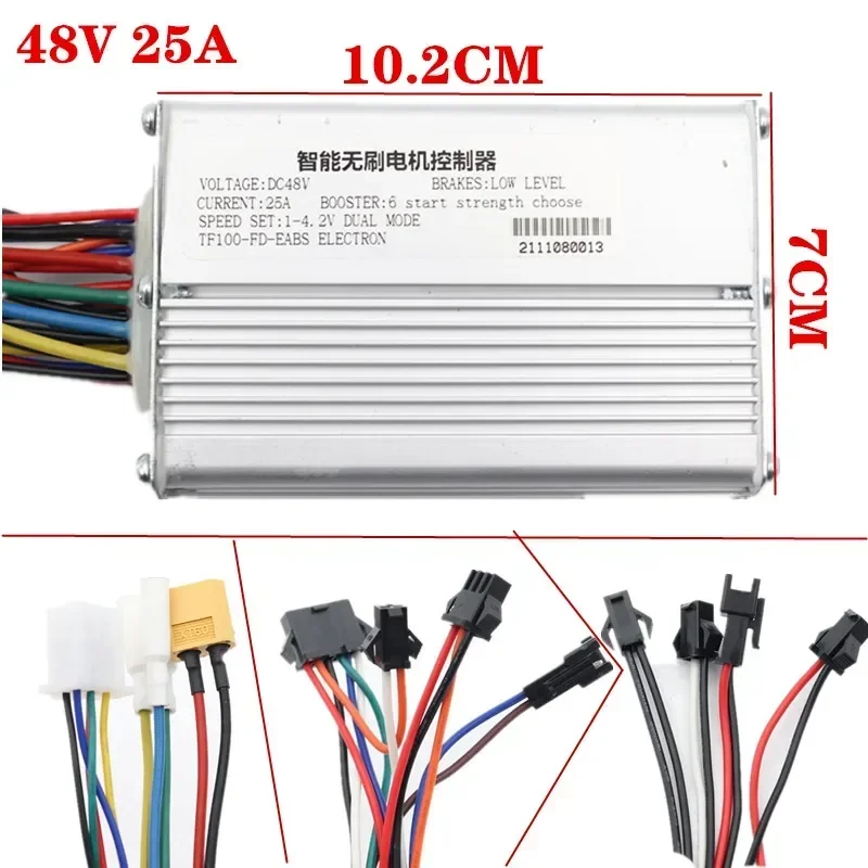 Electric Scooter Brushless Motor Controller Speed Control Handle 36V 48V Switch Accessories Display Speed Control for SEALUP