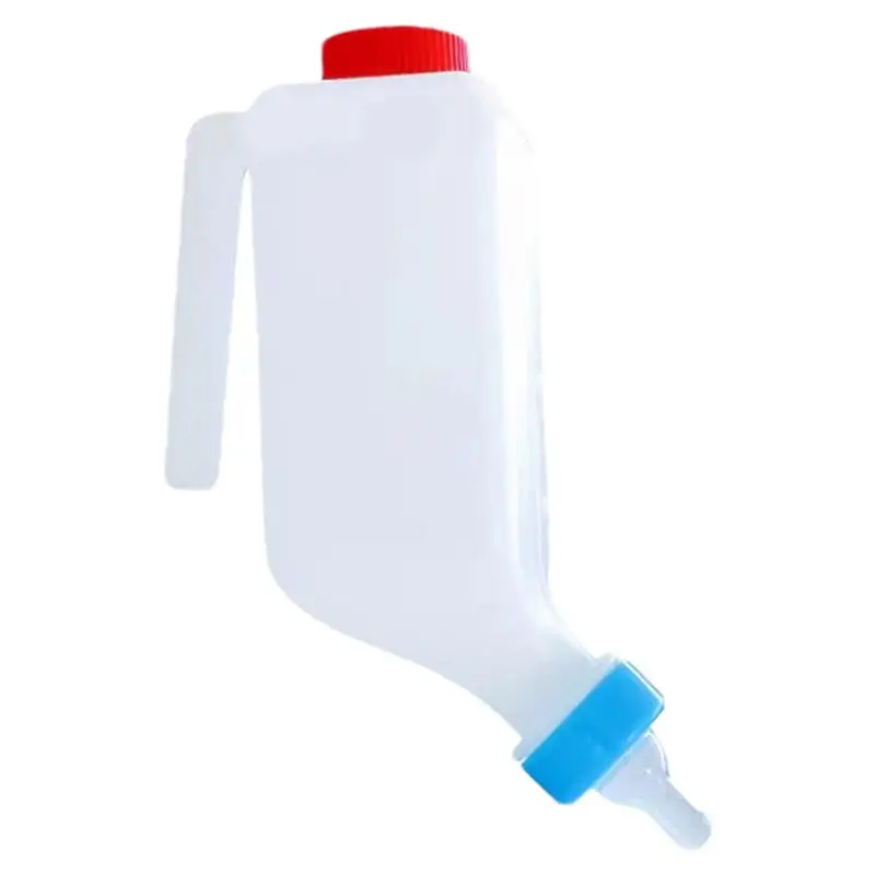 Lamb Feeding Bottle Goat Milk Feeder Bottles Small Animal Lambs Milks Bottle Nursing Milk Feeder Cow Feeding Apparatus For Dogs