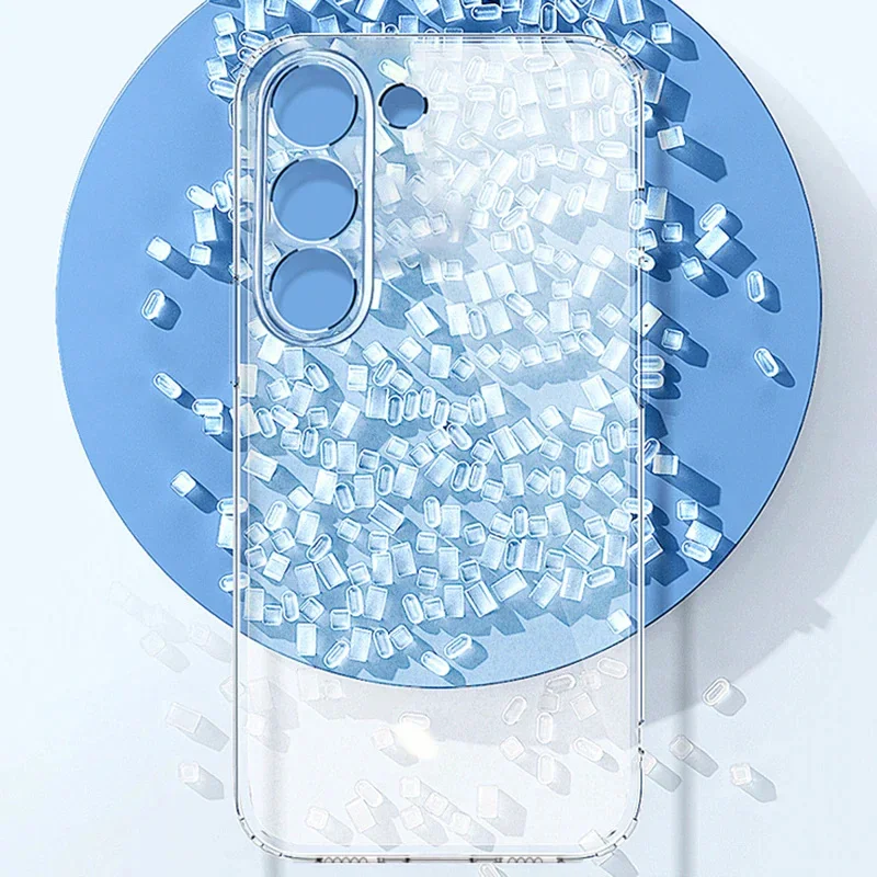 Luxury Ultra Thin Soft Case - Clear Black Transparent Back Cover
