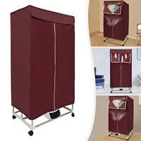 Портативная электрическая дорожная мини-сушилка для одежды мощностью 1500 Вт, 5-слойное отопление PTC, сушилка для одежды для квартир, дома, автофургона — изображение 3