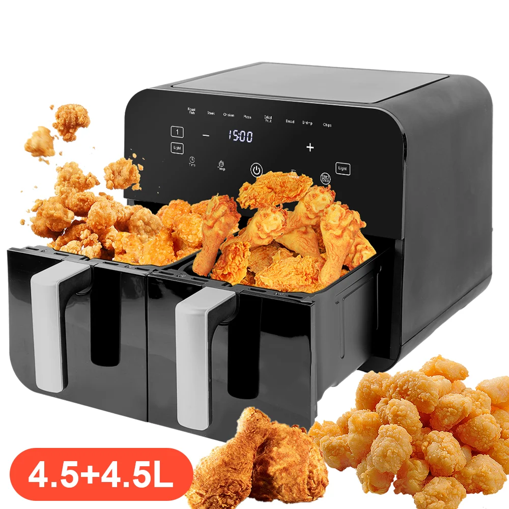 6L/9L Electric Air Fryer EU Plug 1500/2400W Smart Multi-function Hot Convection Oven Deep Fryer Without Oil - Image 3