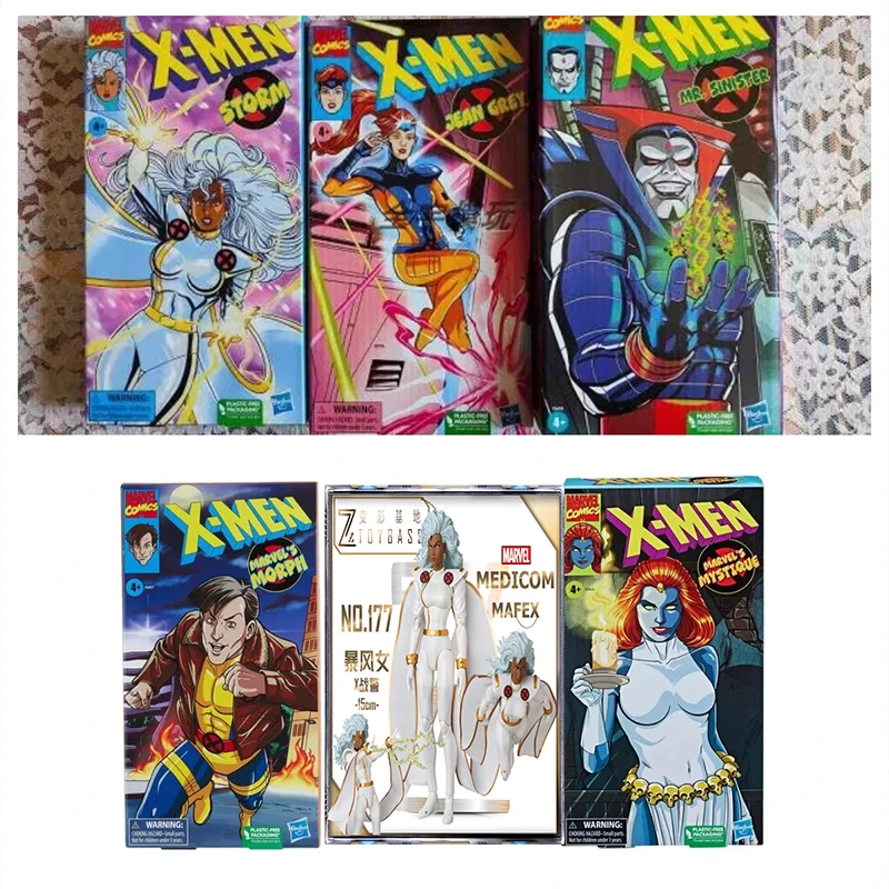 Original Marvel Legends Anime Figure X-Man Cyclops F5434 Model Kit Video Tape Packaging Action Figures Statue Doll Toys Gifts