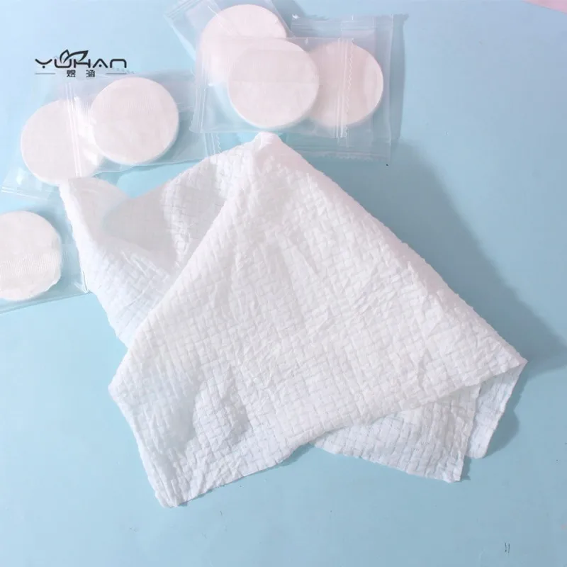 10/20 pieces compressed towel portable compressed face wash towel disposable facial cleansing thick non-woven makeup wipes 3