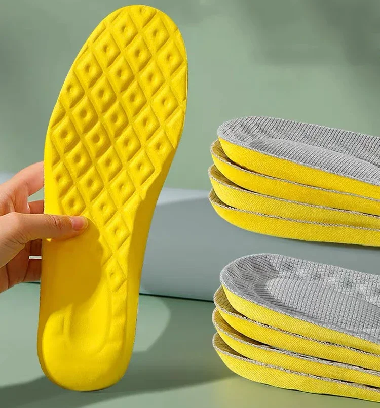1/3 par Memory Foam innleggssåler Kvinner Menn Sport Løpefot Innsatspute Unisex myk massasje Føtter Pleie Skopolstring_voghion.com