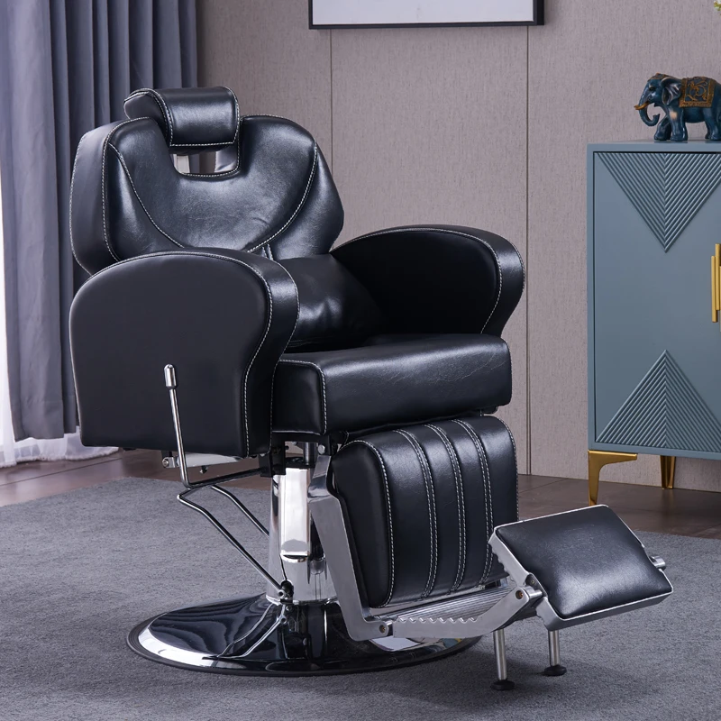 Hydraulic Professiona Barber Chairs Manicure Shampoo Stylist Barber Chairs Wheel Taburete Con Ruedas Estetica Luxury Furniture