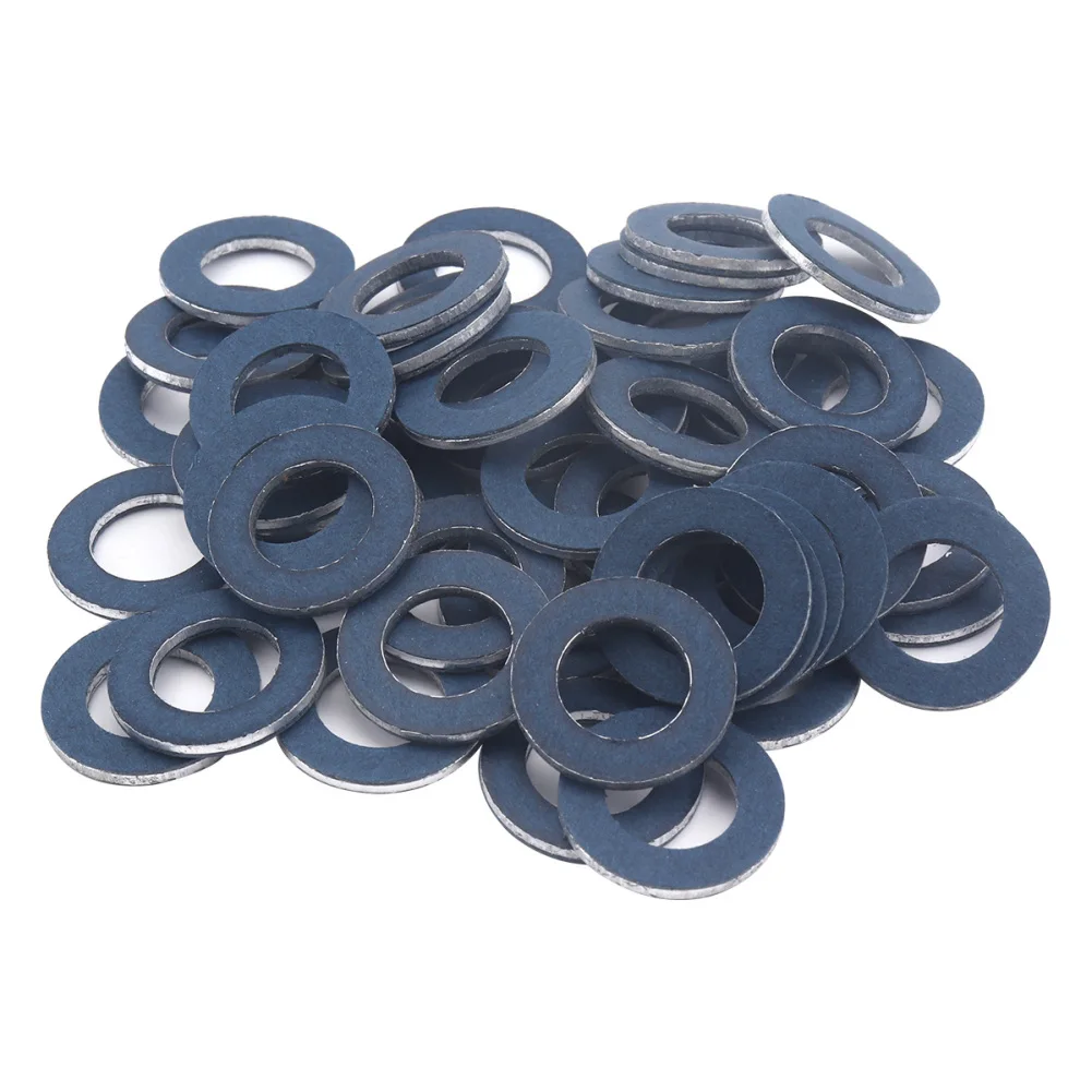 

30pcs Oil Teflon Drain Plug Washer Gasket For A5468 OE: 9043012031 Acesssories