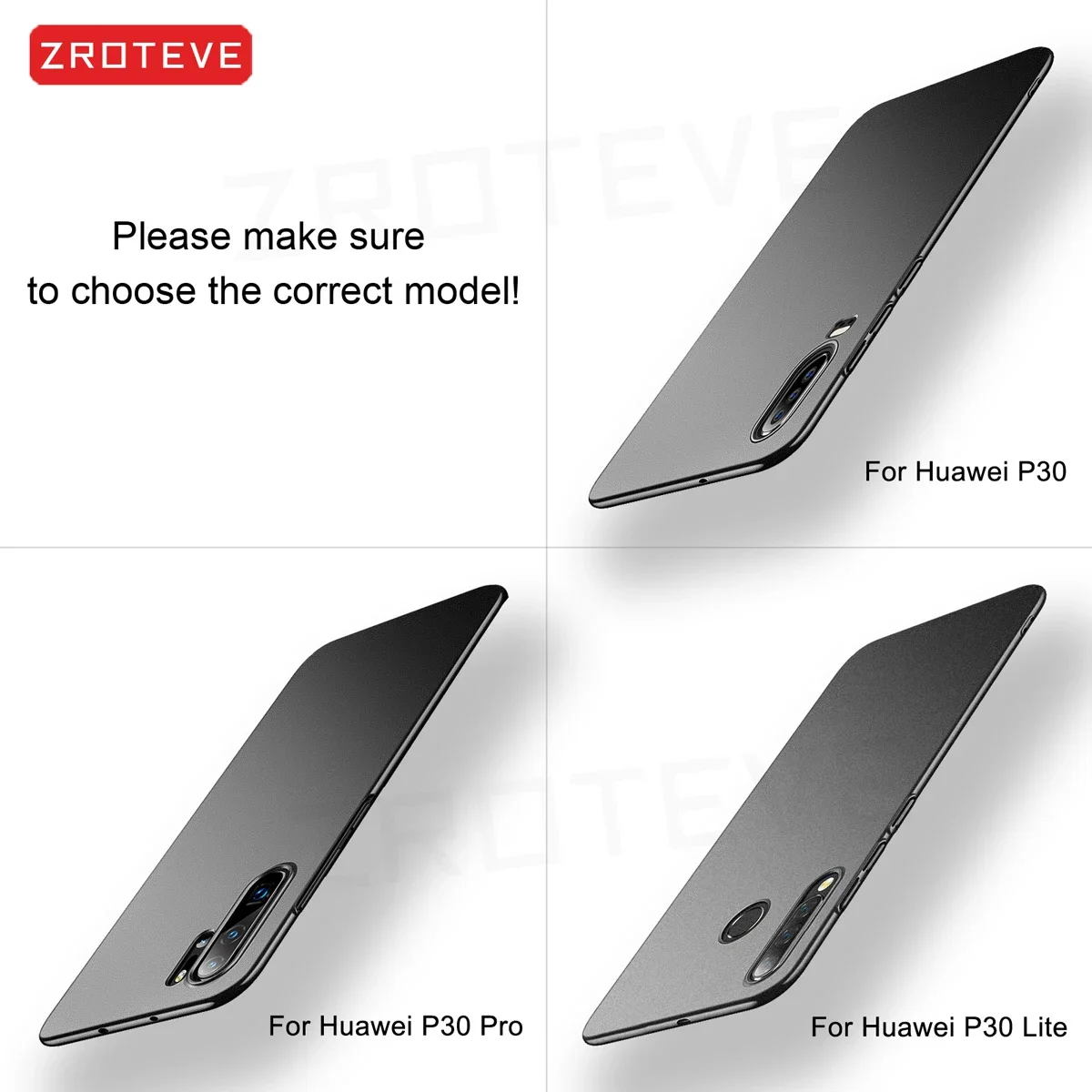 Ultra Thin Hard Matte Phone Case - Sleek Durable Protection by ZROTEVE