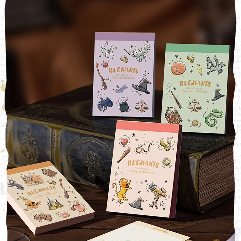 Deli 21755 Harry Potter Notepad Pad Notes Sticky Note Kawaii Memo Pads