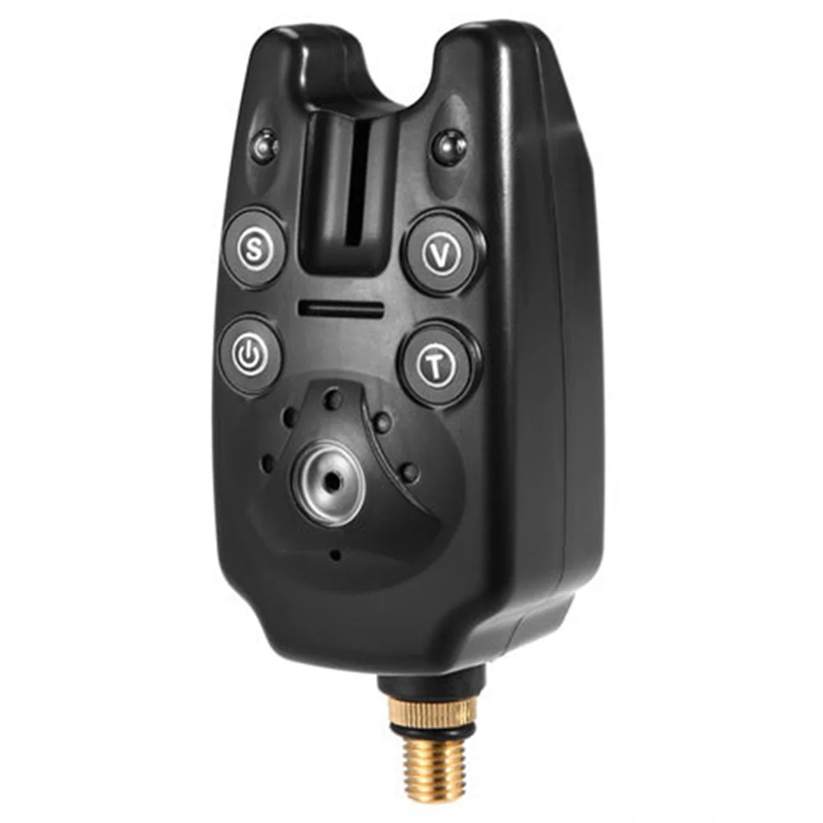 BAAU 2X Carp Fishing Bite Alarm with Volume Sensitivity Control LED Indicator Fishing Electronic Alarm