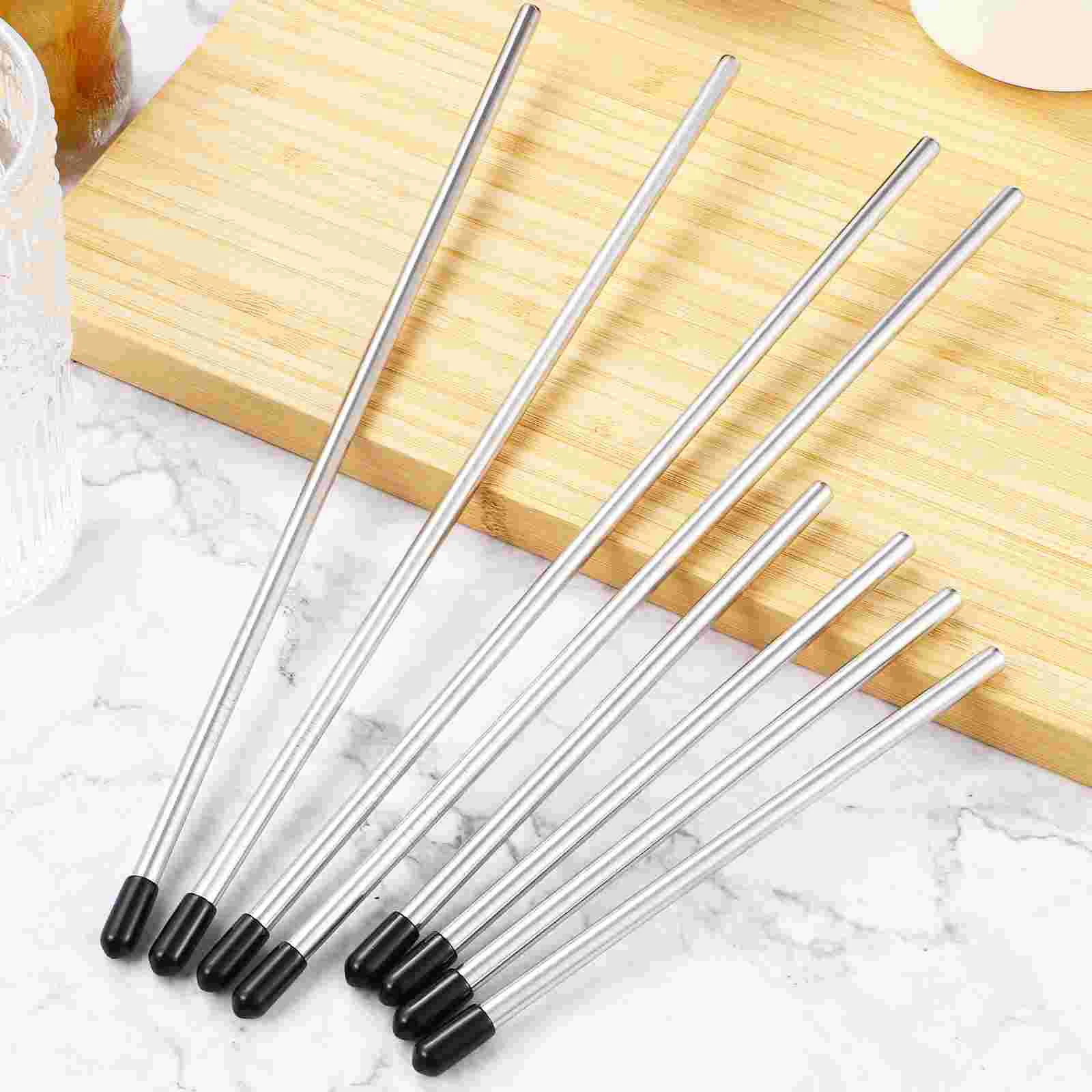 8 Pcs -in Drainer Dishwasher Baby Bottles Glass Holder Stick 2
