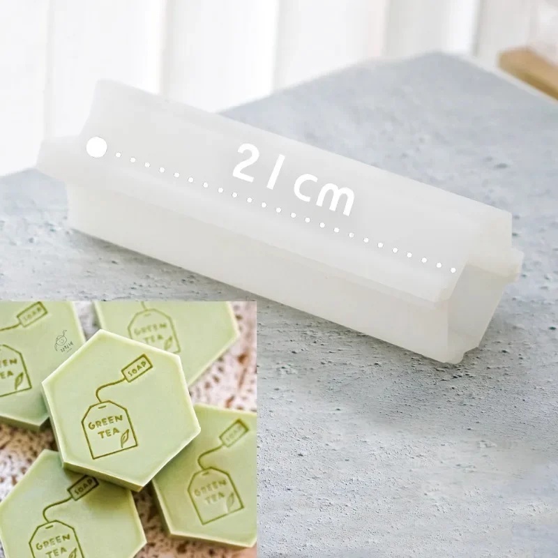 Kaleidoscope Handmade Aromatherapy Soap Flowers Flake Render Cold Making Essential Oil Soap Mold DIY Creative Modeling Mold