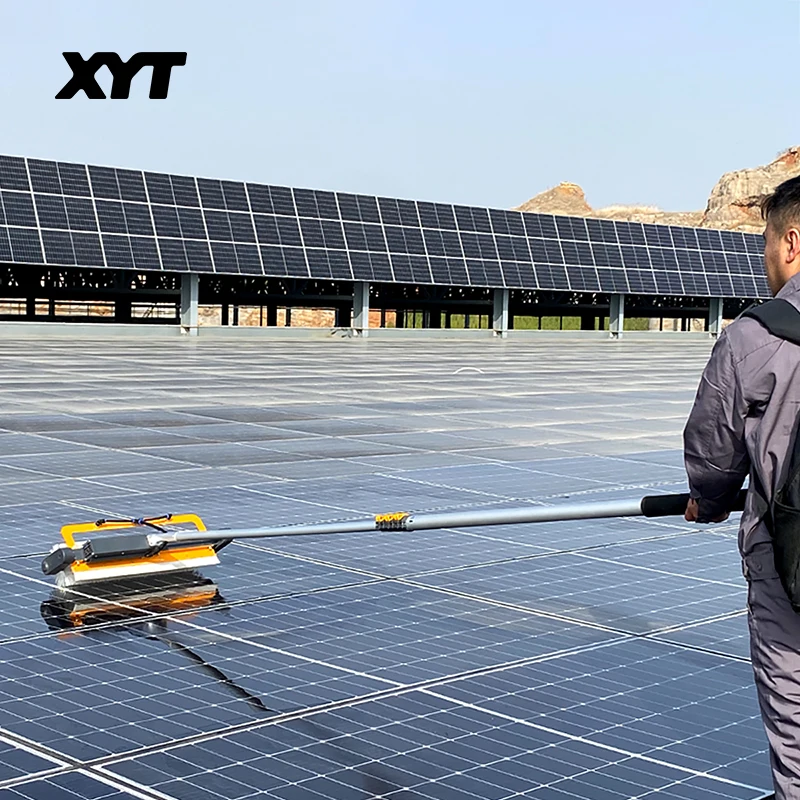 Best Solar Panel Cleaning Supplier PV Cleaning Brush Solar Panel Cleaning Rotating Brush Supplier 6