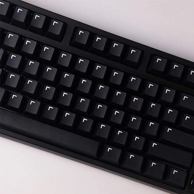 Gmk-メカニカルキーボードキット1セット,ブラックピクセル,チェリー 