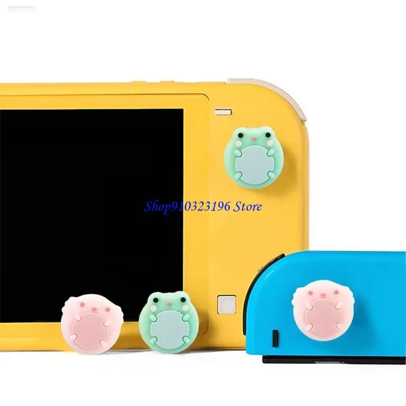 Q1JF 4개 게임 액세서리 NS용 교체 조이스틱 썸스틱 캡