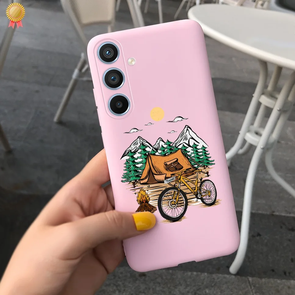 For Samsung Galaxy A24 A 24 4G Case 3D Cute Shockproof Silicone Cartoon Back Cover For Samsung A24 SM-A246M A2 4 5G Funda