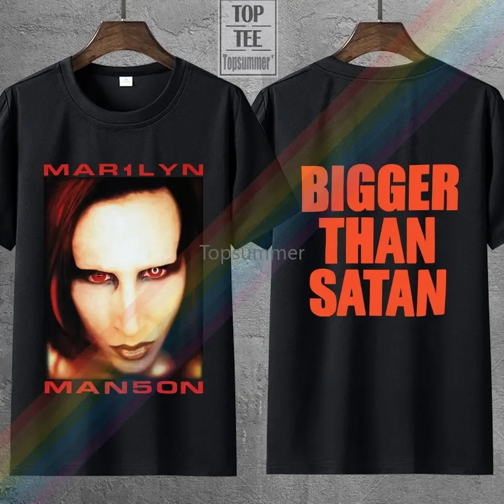 MarilynMansonBiggerThanSatanShirtOfficlTShirtMetalRockBand