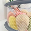 Fashion Pink Gray Makeup Tool Drying Net Home Dormitory Makeup Brush Drying Storage Net Bag Beauty Egg Organizer Hanging Bags 6