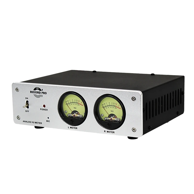 

С двумя УФ-измерителями звукоснимателя, левый и правый Голосовое управление, измеритель уровня, поющий и работающий с европейской вилкой