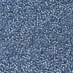 Vibrant Glass Seed Beads for Jewelry Making and Crafts - 18g/lot (Ink Blue)