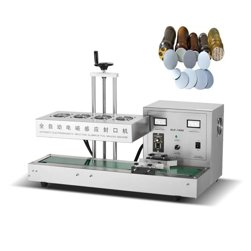 Sigillatrice Automatica Per Tappi Di Bottiglia In Plastica Sigillatrice Per Fogli Di Alluminio A Induzione Elettromagnetica In Acciaio Inossidabile
