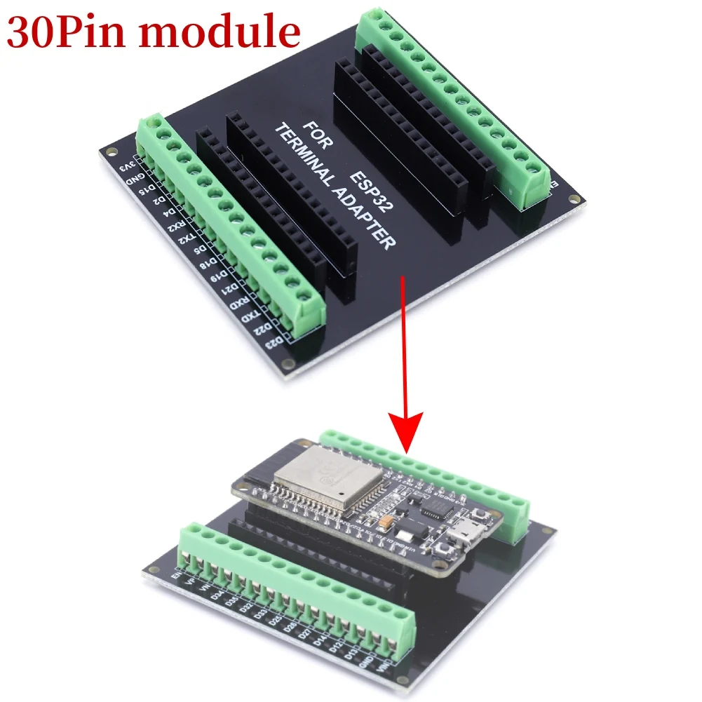 Wireless Dual-Core ESP32 Development Board with Ultra-Low Power Consumption