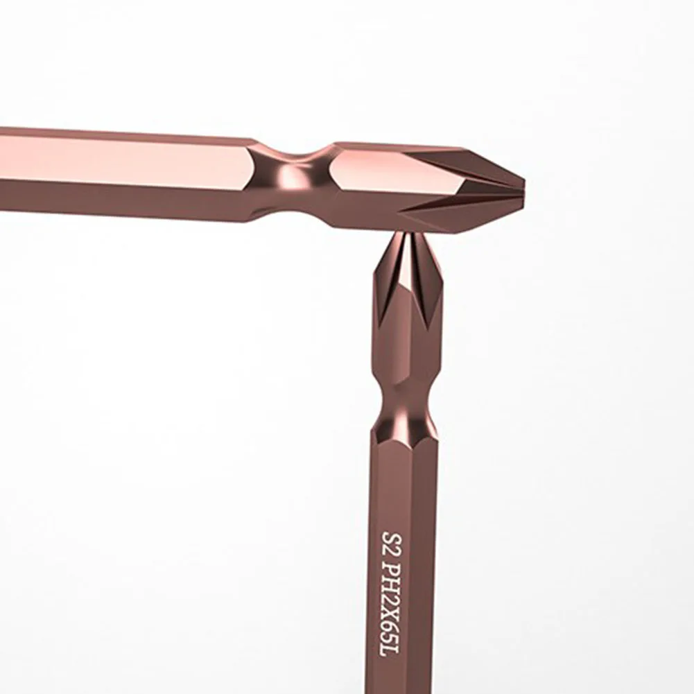 1 stücke Legierung Stahl PH2 doppelseitige Kreuz Elektrische Schraubendreher Bit 65/100mm/150mm/200mm/250mm/300mm Für Pneumatische Schraubendreher – Detail 6