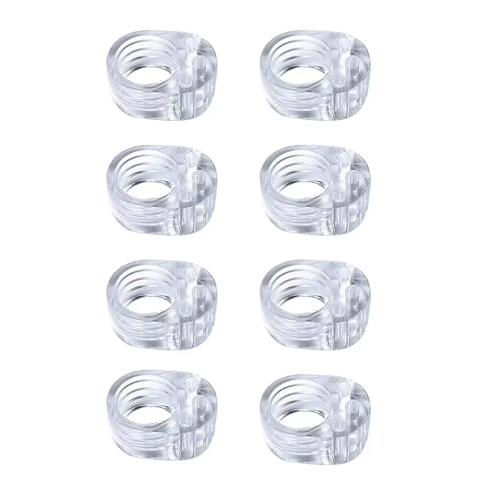 8pcs Silicone Door Stopper Door Stopper Bumpers Wall Furniture Protection